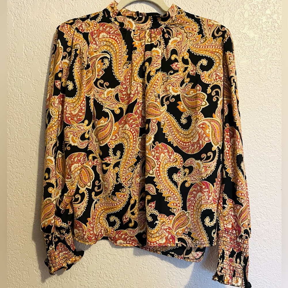 Who What Wear Silk blouse NWT